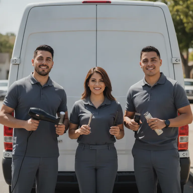 Cabeleireiro de Luxo equipe em Planaltina